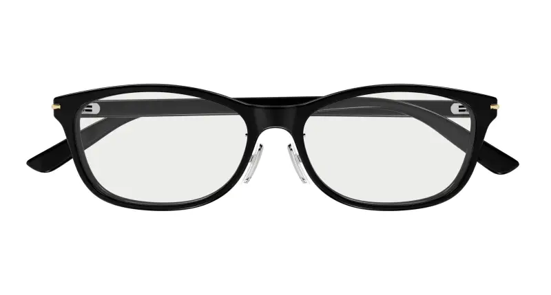 Uomo GG2003OJ 001 Montature da vista Acetato Nero Trasparente Squadrata miniatura 2