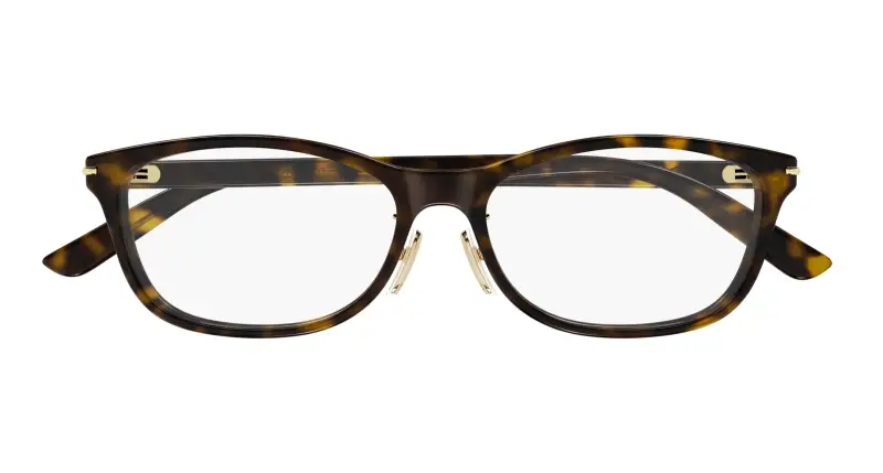 Uomo GG2003OJ 002 Montature da vista Acetato Havana Trasparente Squadrata miniatura 2