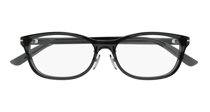 Uomo GG2003OJ 003 Montature da vista Acetato Grigio Trasparente Squadrata miniatura 2