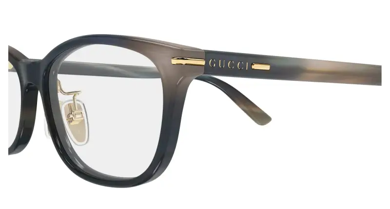 Uomo GG2003OJ 004 Montature da vista Acetato Havana Trasparente Squadrata miniatura 3