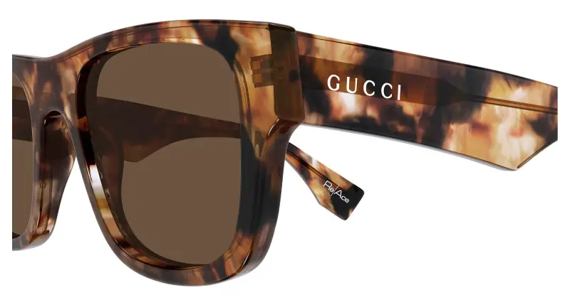 Gucci Occhiali da sole Uomo Marrone 3530462 miniatura 3