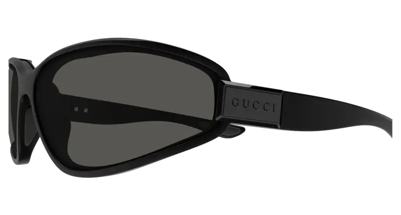 Gucci Occhiali da sole Uomo Grigio 3532084 miniatura 3
