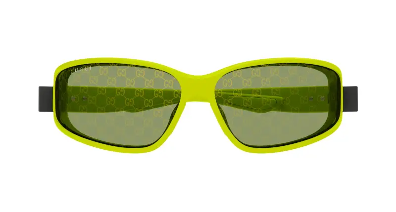 Gucci Occhiali da sole Uomo Verde 3535281 miniatura 2