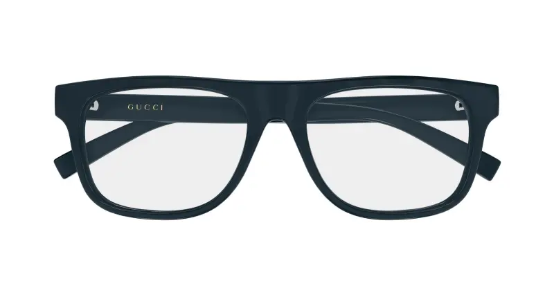 Uomo Gucci GG1117ON 005 Montature da vista Iniettato Blu Trasparente Squadrata miniatura 2