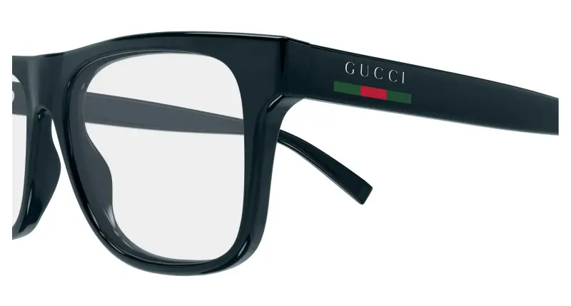 Uomo Gucci GG1117ON 005 Montature da vista Iniettato Blu Trasparente Squadrata miniatura 3