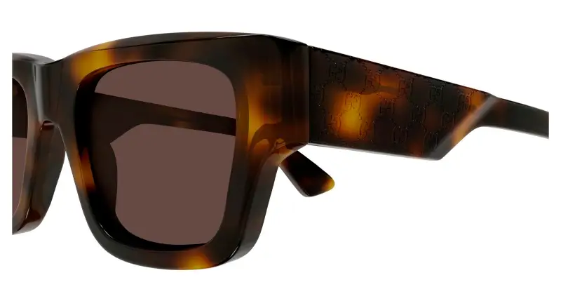 Gucci Occhiali da sole Uomo Marrone 4301828 miniatura 3