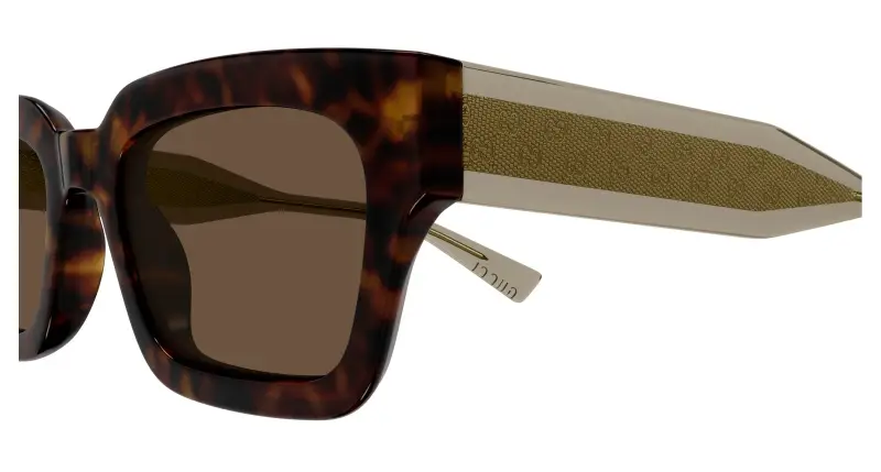 Gucci Occhiali da sole Uomo Marrone 4301787 miniatura 3