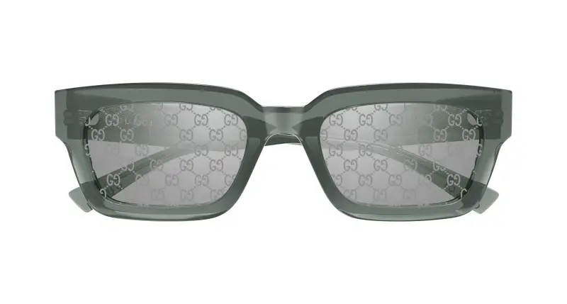 Gucci Occhiali da sole Uomo Grigio 4301531 miniatura 2