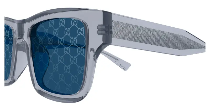 Gucci Occhiali da sole Uomo Blu 4301528 miniatura 3