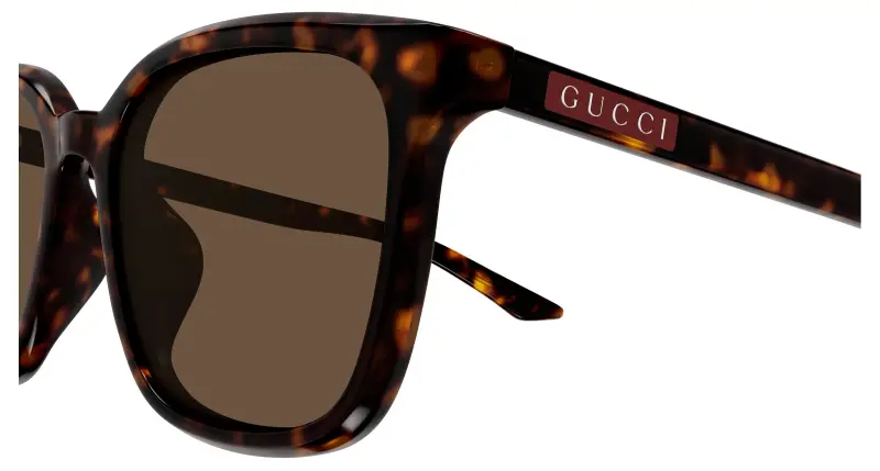 Gucci Occhiali da sole Uomo Marrone 4301775 miniatura 3