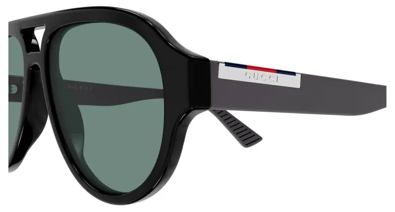 Gucci Occhiali da sole Uomo Nero 4305129 miniatura 3