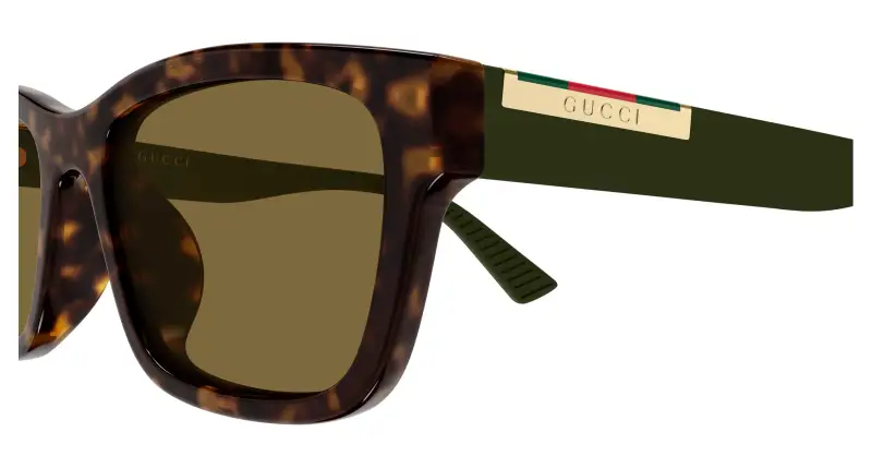 Gucci Occhiali da sole Uomo Marrone 4301761 miniatura 3