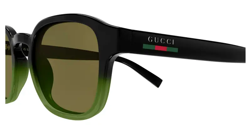 Gucci Occhiali da sole Uomo Nero 4305116 miniatura 3