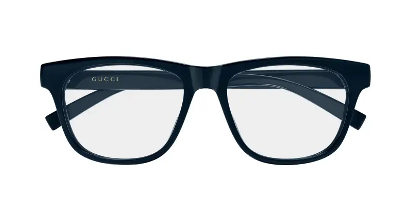 Uomo Gucci GG2108O 003 Montature da vista Iniettato Blu Trasparente Squadrata miniatura 2