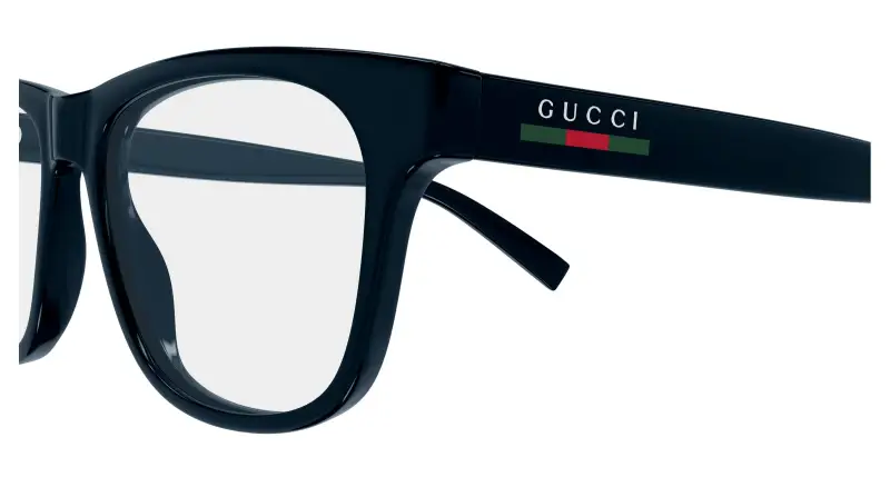 Uomo Gucci GG2108O 003 Montature da vista Iniettato Blu Trasparente Squadrata miniatura 3