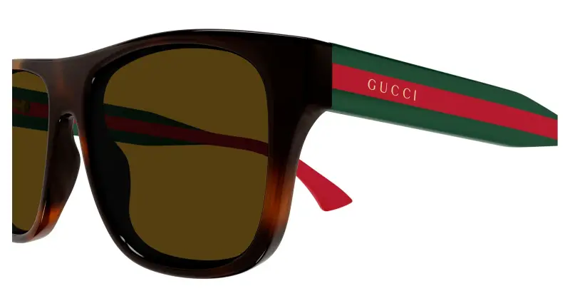 Gucci Occhiali da sole Uomo Marrone 4301749 miniatura 3