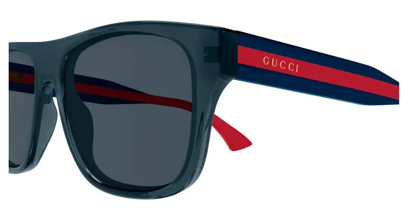Gucci Occhiali da sole Uomo Blu 4286950 miniatura 3