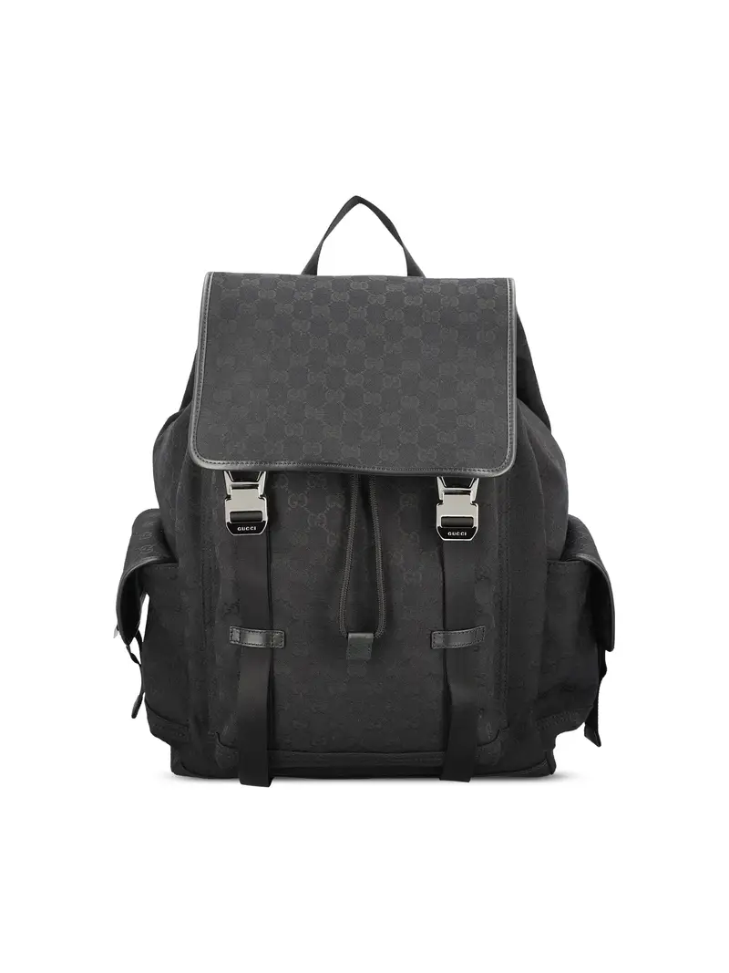 Zaino In Tessuto GG Grande NERO