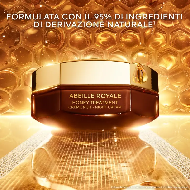 Abeille Royale Honey Treatment Night Cream - La Ricarica - Trattamento antietà pelli mature, Crema antirughe miniatura 4