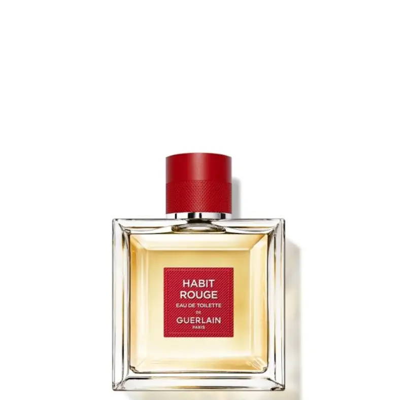 Guerlain Habit Rouge Eau de Toilette 50ML - NEW PACK