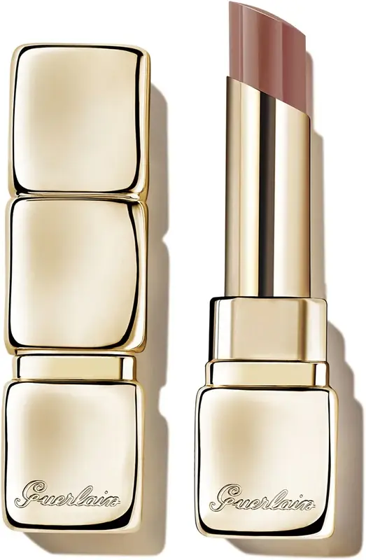 Kiss Kiss Shine Bloom - Rossetto Brillante Con Il 95% Di Ingredienti Di Origine Naturale 119 - Floral Nude (3,2 G)