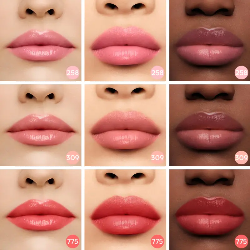 Labbra KissKiss Bee Glow 458 Pop Rose Glow - Rossetti, Balsamo labbra miniatura 3