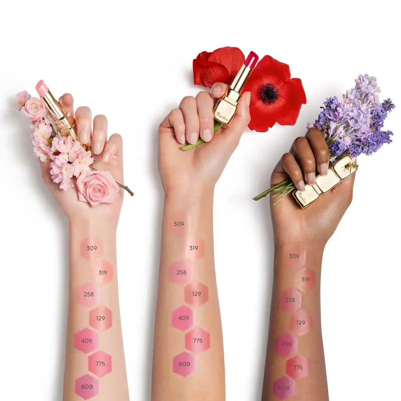 Labbra KissKiss Bee Glow 458 Pop Rose Glow - Rossetti, Balsamo labbra miniatura 5