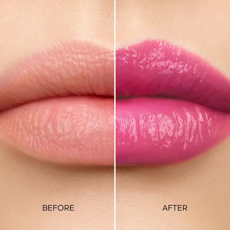 Labbra KissKiss Bee Glow 809 Lavender Glow - Rossetti, Balsamo labbra miniatura 4