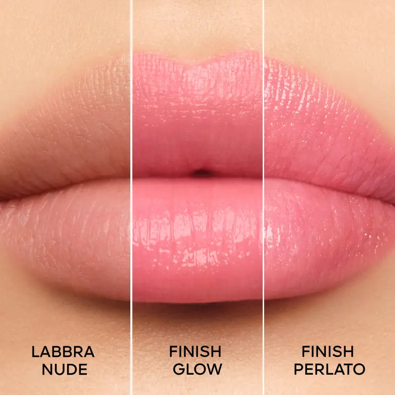 Labbra KissKiss Bee Glow 878 Pearly Dahlia - Rossetti, Balsamo labbra miniatura 5