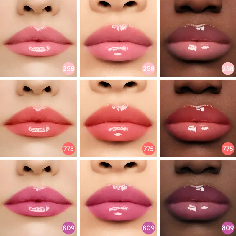 Labbra KissKiss Bee Glow Oil 809 Lavender Glow - Gloss miniatura 3