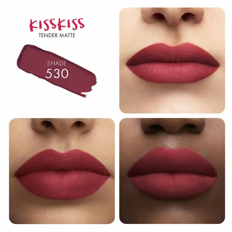 Labbra KissKiss Tender Matte 530 Dreamy Rose - Rossetti miniatura 2