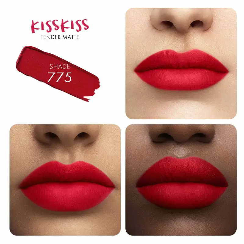 Labbra KissKiss Tender Matte 775 Kiss Rouge - Rossetti miniatura 2