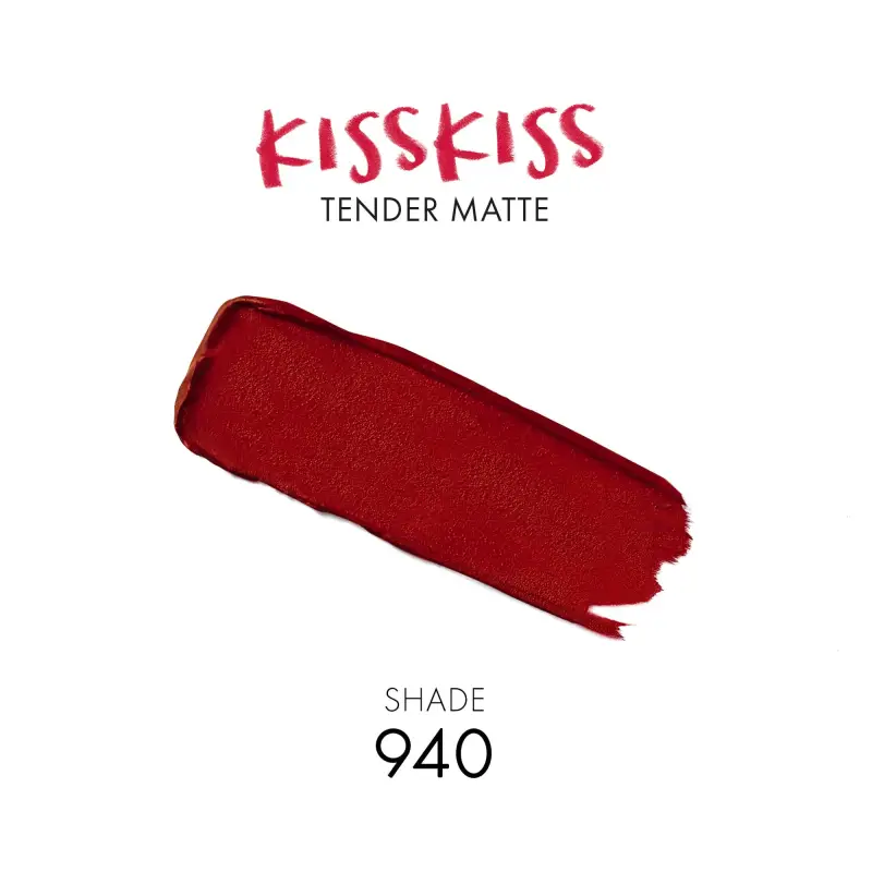 Labbra KissKiss Tender Matte 940 My Rouge - Rossetti miniatura 4
