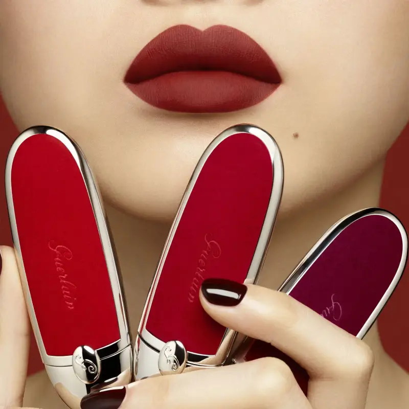 Labbra Rouge G de Guerlain - Le Capot Double Miroir Majestic Ruby - Rossetti miniatura 4