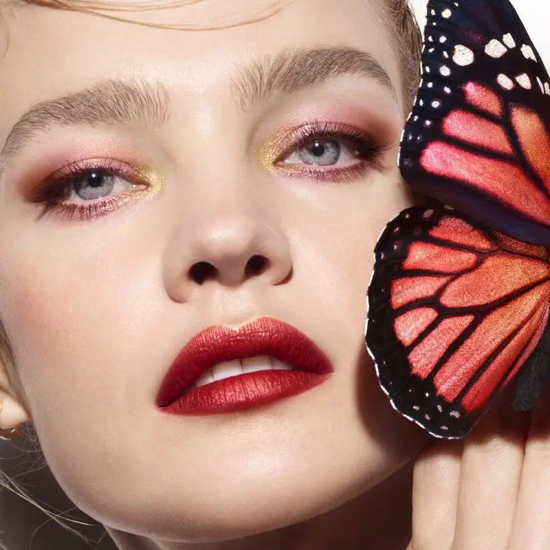 Labbra Rouge G de Guerlain - Le Capot Double Miroir Scarlet Red - Rossetti miniatura 5