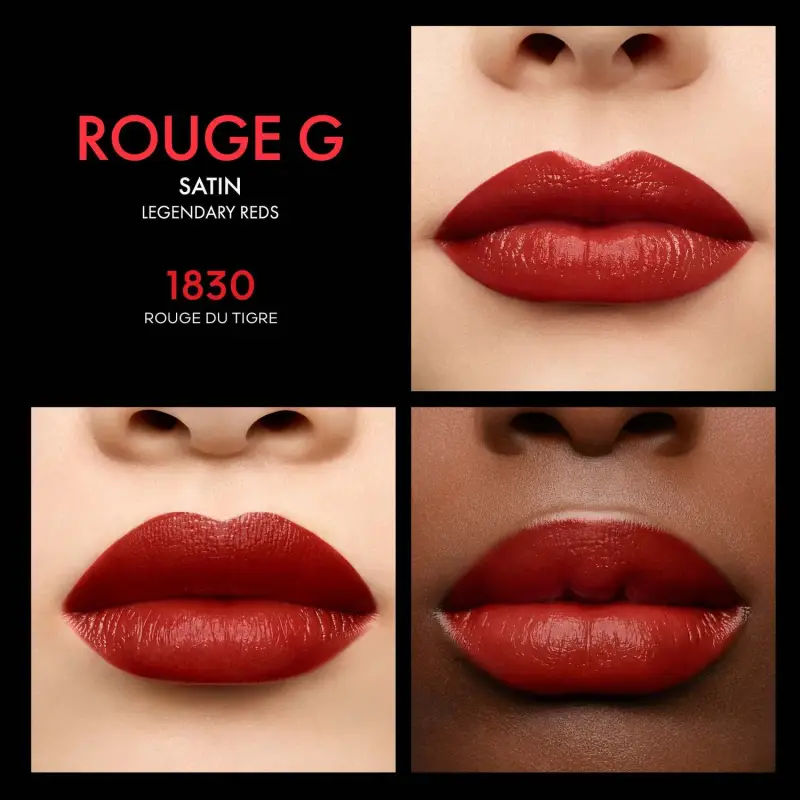 Labbra Rouge G de Guerlain - Le Rouge à Lèvres Personnalisable 1830 Rouge du Tigre - Rossetti miniatura 4