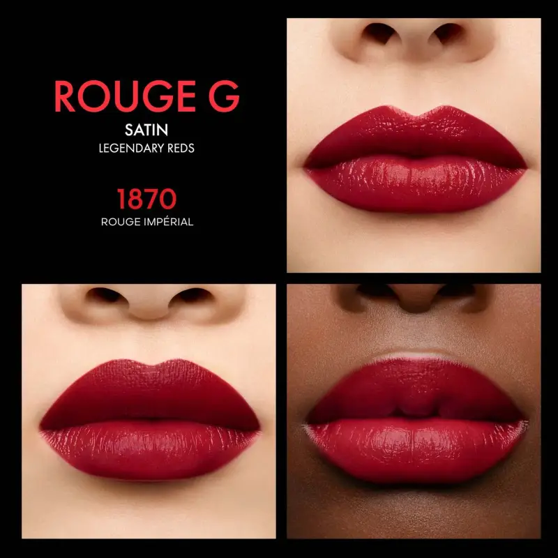 Labbra Rouge G de Guerlain - Le Rouge à Lèvres Personnalisable 1870 Rouge Impérial - Rossetti miniatura 4