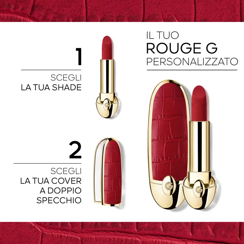 Labbra Rouge G - Il Rossetto Personalizzabile - Ricarica 775 LE ROUGE BORDEAUX - VELVET - Rossetti miniatura 2