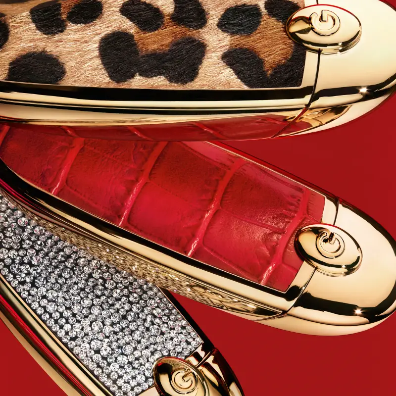 Labbra Rouge G - La cover gioiello con doppio specchio LES IMPRIMÉS L'Écaille - Rossetti, Altro accessori make up miniatura 5