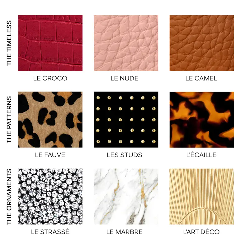 Labbra Rouge G - La cover gioiello con doppio specchio LES INTEMPORELS Le Croco - Rossetti, Altro accessori make up miniatura 3