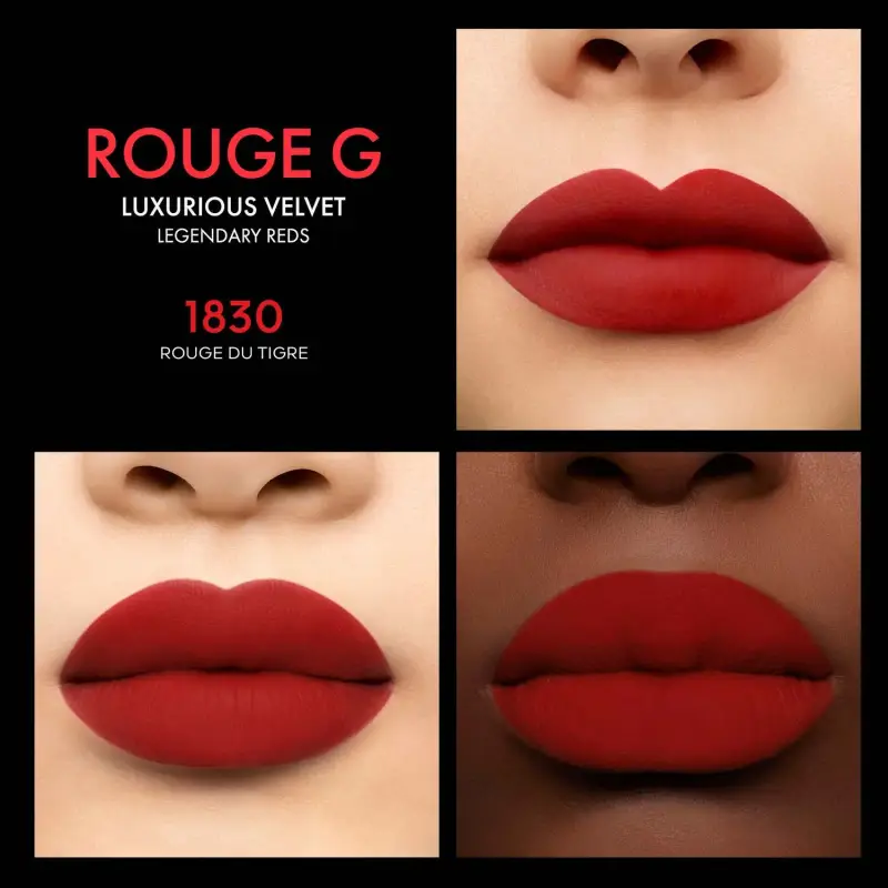 Labbra Rouge G Luxurious Velvet 1830 Rouge du Tigre - Rossetti miniatura 4