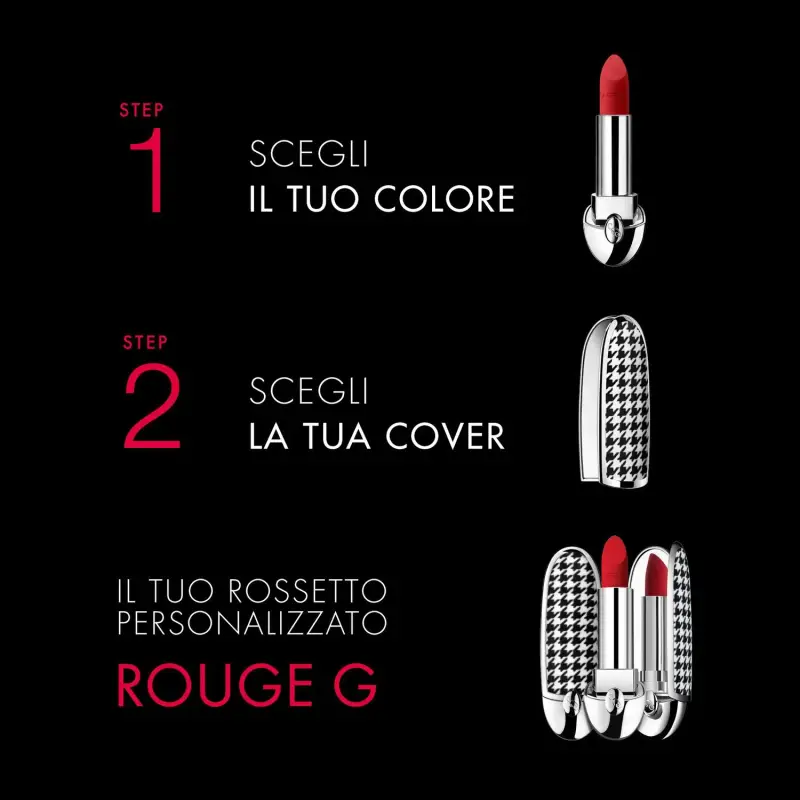 Labbra Rouge G Luxurious Velvet 219 Cherry Red - Rossetti miniatura 2