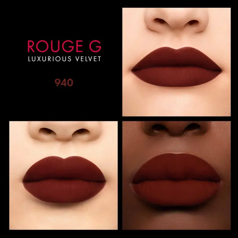 Labbra Rouge G Luxurious Velvet 940 Dusty Brown - Rossetti miniatura 4