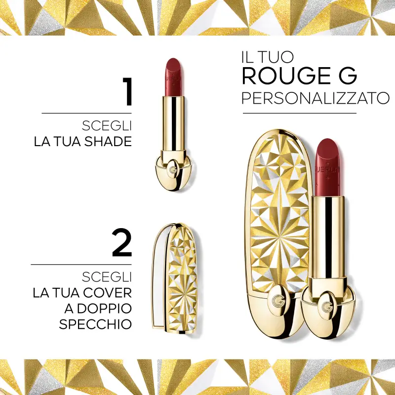 Labbra XMAS 2025 Rouge G - Il Rossetto Personalizzabile - Ricarica 306 Le Nude Songe - Rossetti miniatura 2