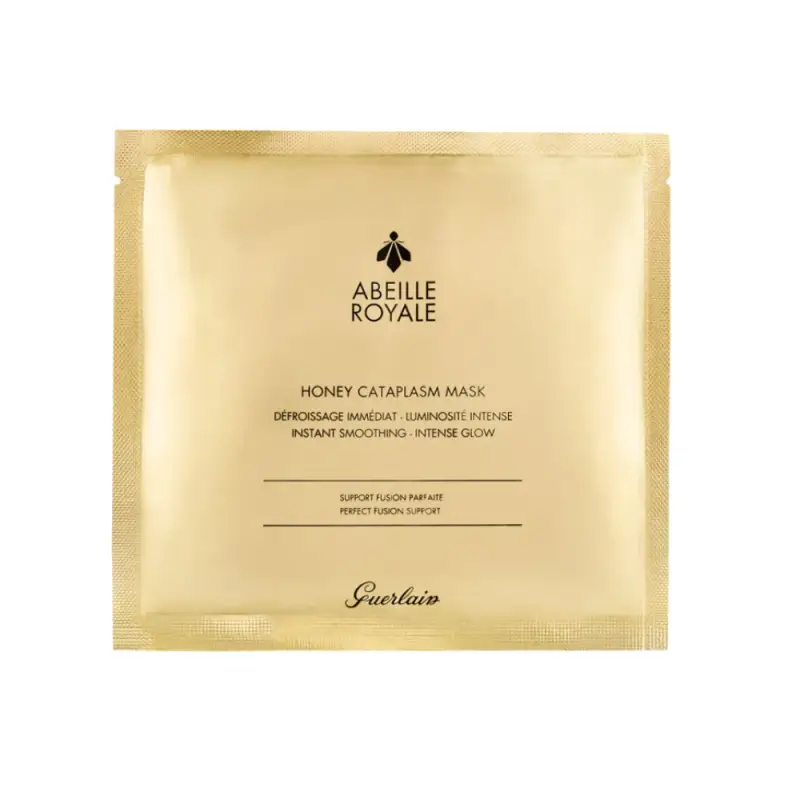 Maschera in tessuto ad effetto levigante Abeille Royale (Honey Cataplasm Mask) 4 pz