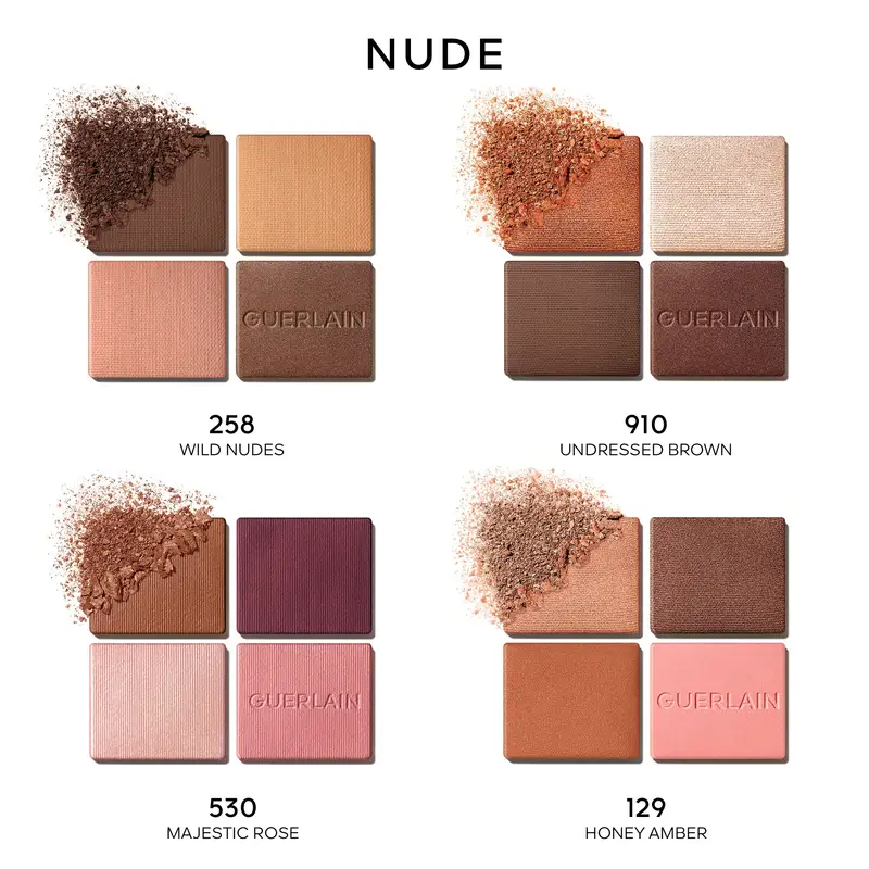 Occhi Ombres G Ombretti 4 Colori 129 Honey Amber - Ombretti, Palette miniatura 2