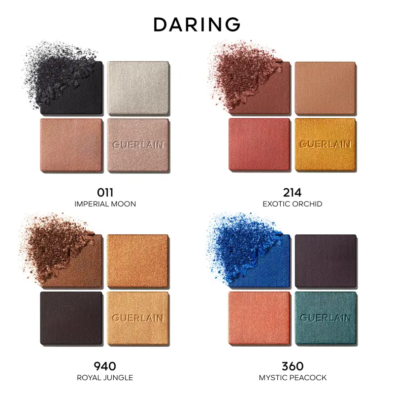 Occhi Ombres G Ombretti 4 Colori 129 Honey Amber - Ombretti, Palette miniatura 3