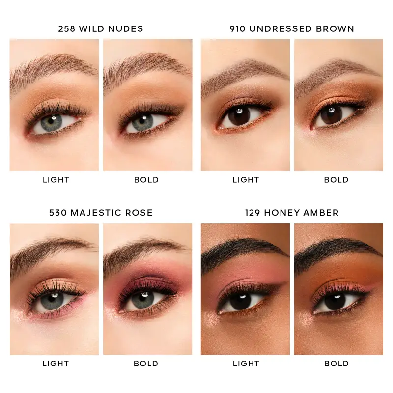 Occhi Ombres G Ombretti 4 Colori 129 Honey Amber - Ombretti, Palette miniatura 4