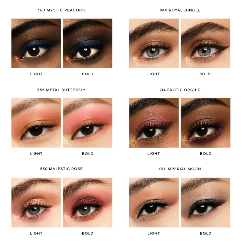 Occhi Ombres G Ombretti 4 Colori 214 Exotic Orchid - Ombretti, Palette miniatura 3