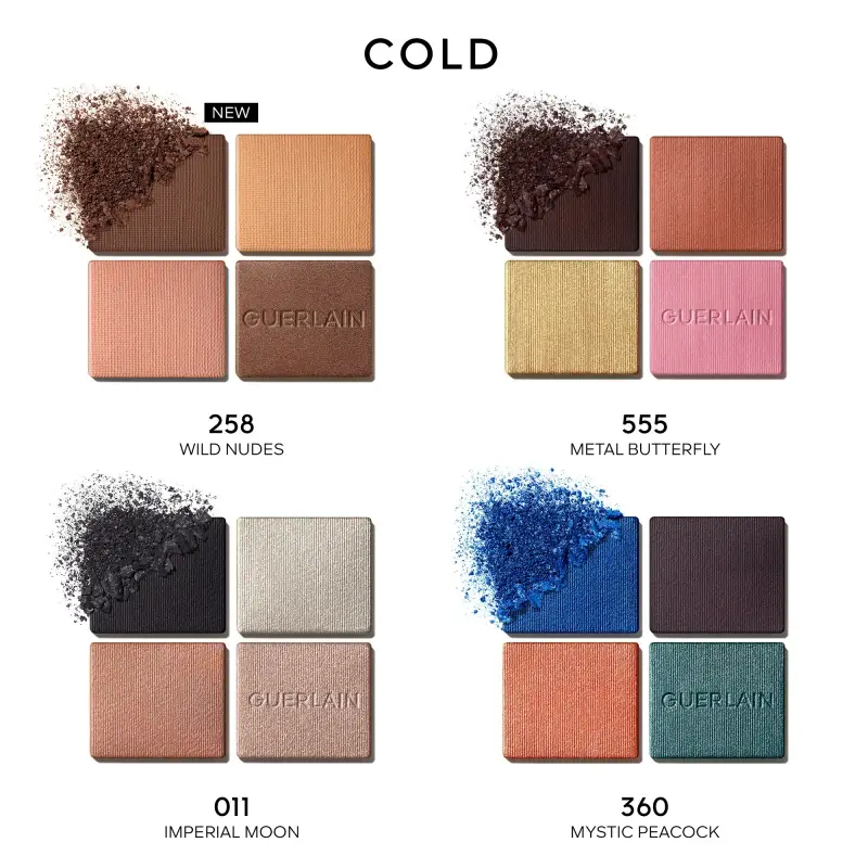 Occhi Ombres G Ombretti 4 Colori 258 Wild Nudes - Ombretti, Palette miniatura 2